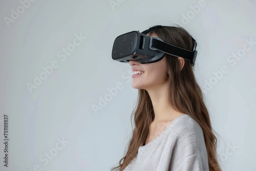 VR Aphorism Mixed Reality Headset. Virtual Reality Goggles for Horizon. Augmented reality 3D Glasses Zero Gravity Experiences. 3D Future Technology Excellence Gadget and Carousel Wearable Equipment