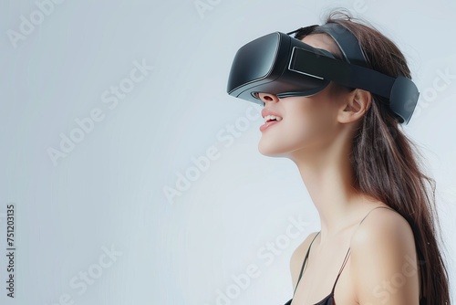 VR storytelling Mixed Virtual Reality Goggles for Eyesight. Augmented reality Glasses Cooking Presentations. 3D Future Technology Treks Headset Gadget and Digital Applications Wearable Equipment