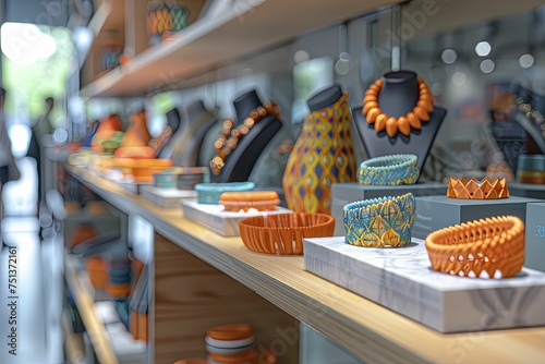Retailers provide on-demand 3D printing services for customized products, ranging from jewelry to home decor.