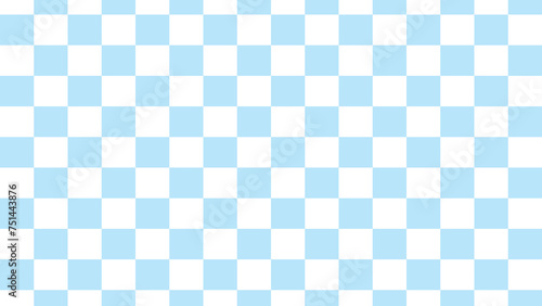 Soft Blue Checkered Background, Soft blue and white checkered pattern offering a tranquil vibe for backgrounds, wallpapers, or fabric designs.