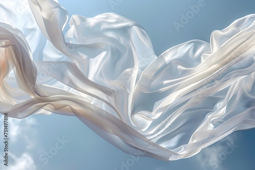 white organza fabric