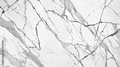 A white marble with a lot of cracks and holes