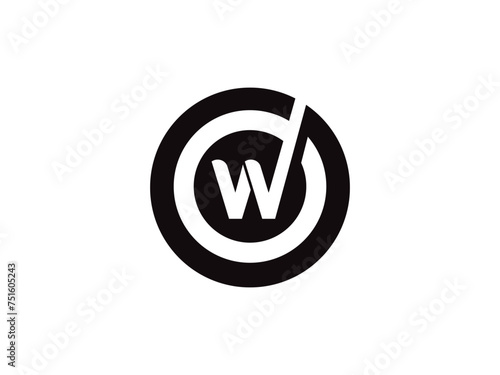 Letter W logo icon design template elements. w logo design inspiration