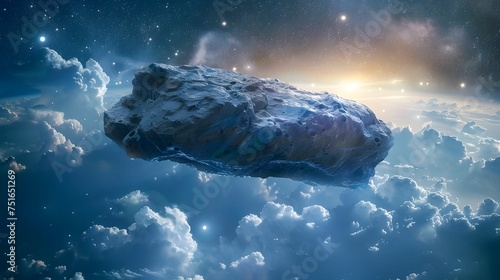 A comet passing Earth reveals itself to be an ancient derelict spacecraft its origins a puzzle spanning millennia