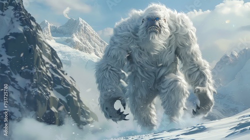 himalayas abominable snowman