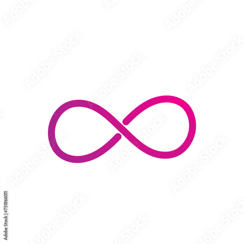 Infinity logo and symbol Design Vector