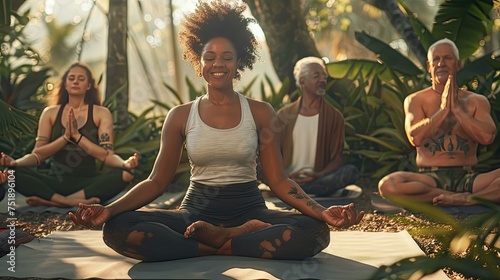 wellness yoga diverse