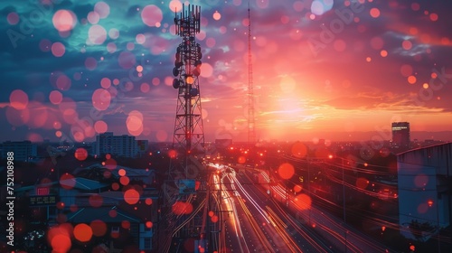 transformation of rural areas into connected communities with 5G and fiber optic technologies