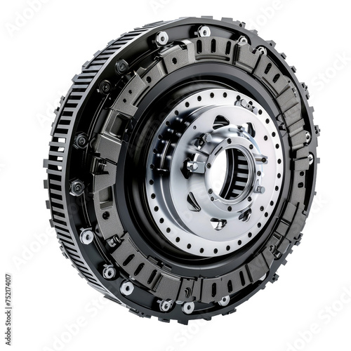 Clutch Assembly isolated on transparent background