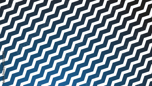 Blue zig zag seamless pattern background wallpaper vector image for backdrop or fashion design