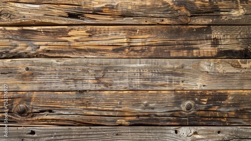 Rustic barn wood with knots and nail holes, full of character