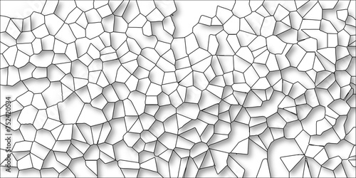3D Retro White Camouflage Seamless Vector Pattern with Grunge Texture, Broken Glass Cement kitchen decor, white marble bath floor. Fabric vintage print. Quartz glass natural fragment.