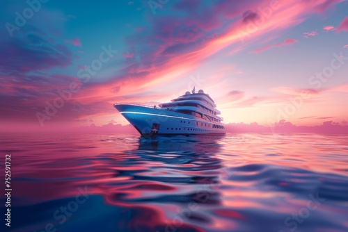 cruise liner ,sea cruise concept