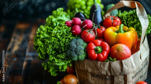 fresh vegetables in a basket