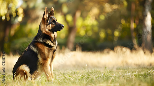 German shepherd s obedience competition training 