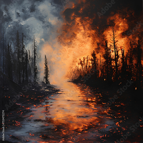 Walk through fire and flood 