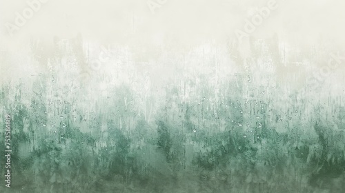 Forest Mist - A gradient from emerald green to foggy white, capturing the essence of a misty forest morning, with a slight dewdrop texture.