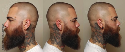 Bald Man With Beard