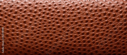 Ostrich Skin like Brown Leather Texture