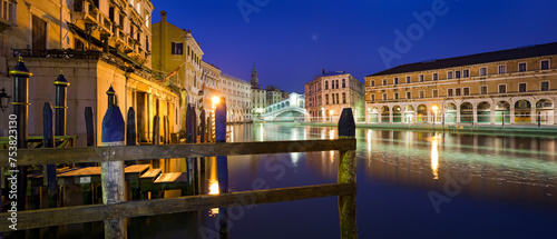 Italien, Venetien, Venedig, Canal Grande, Rialto Brücke,