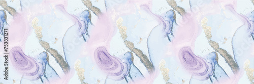 Marble Pink Vector Ink. Lilac Water Color Marble. Purple Alcohol Ink Background. Violet Marble Art Background. Blue Ink Paint. Gold Oriental Watercolor. Light Blue Texture. Luxury Abstract Painting