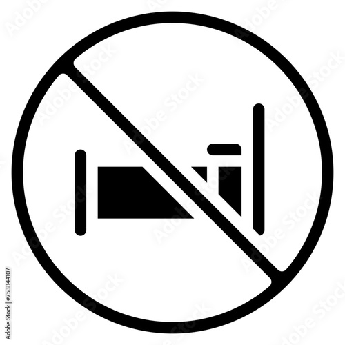 No Free Beds Icon