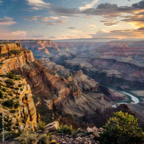 Grand canyon natures masterpiece carved in stone