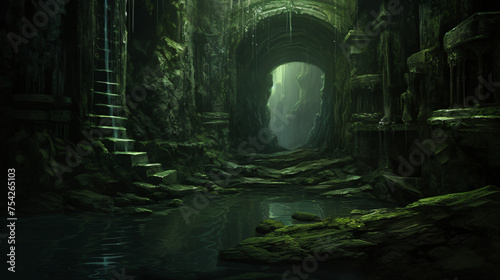 Enigmatic Underworld Subterranean Realm of Mysteries .