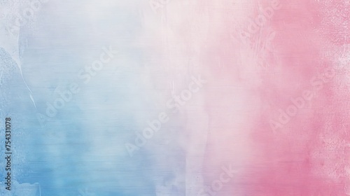 Powder Blue to Pastel Pink - A baby-soft gradient with a velveteen texture. 