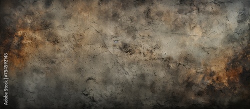 A dark, weathered wall covered in gritty sand texture stands out against a black background, creating a stark and rugged visual contrast.