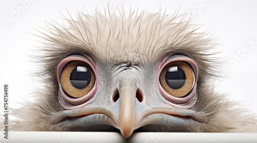 A detailed shot of an owl