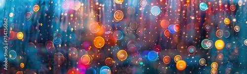 Sparkle glitter bokeh colorful background 