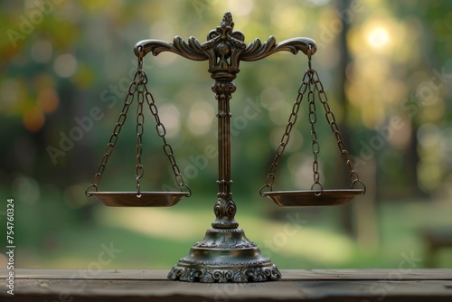 The scales of justice