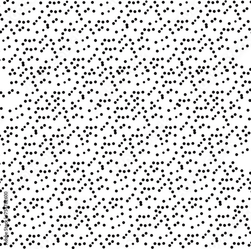 Randomly placed or scattered dots on the canvas form a texture or screentone.