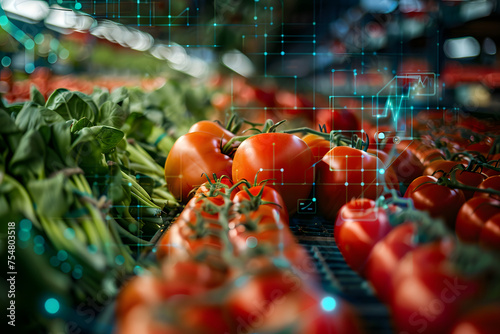 the utilization of blockchain technology in food supply chains to enhance transparency, traceability, and accountability from farm to fork
