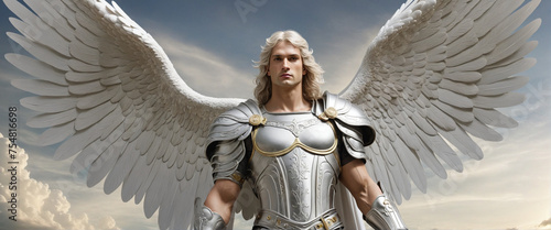 Illustration of Archangel Michael