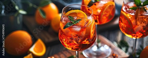 aperol spritz, web banner format,