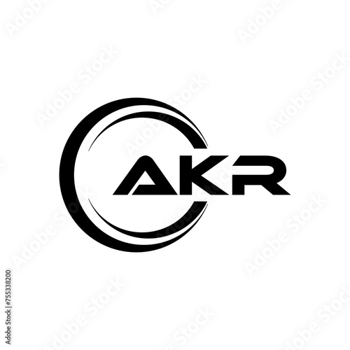 AKR Letter Logo Design, Inspiration for a Unique Identity. Modern Elegance and Creative Design. Watermark Your Success with the Striking this Logo.