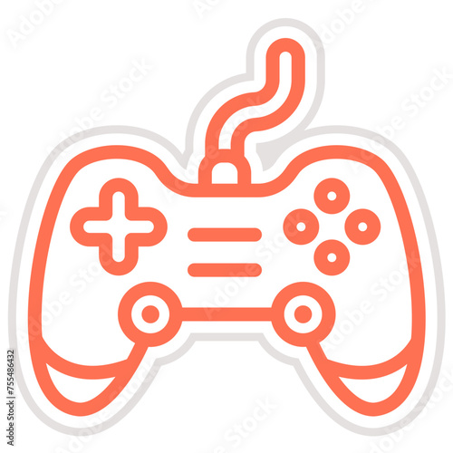 Game controller Vector Icon Design Illustration