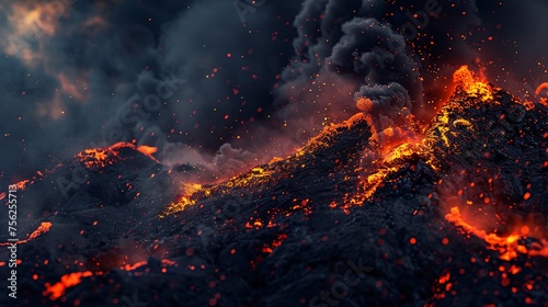Ashes to Ashes The Volcanic Eruption of August Generative AI