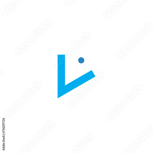 Letter V logo design