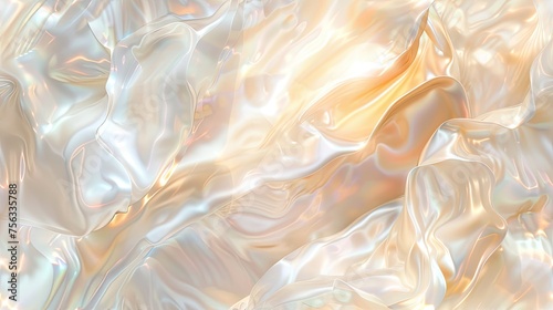 a mother-of-pearl flame mother-of-pearlshimmering with a realistic translucent mother-of-pearl colored white flame SEAMLESS PATTERN