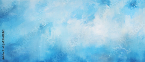 abstract painting texture blue background ..
