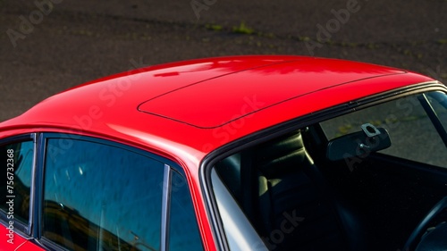 Car roof with a sunroof