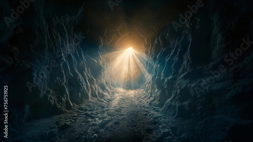 Light at the End: The Ice Cave's Mystical Exit