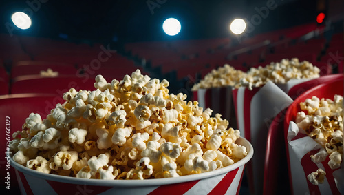 Kinowy seans w kinie z Popcornem