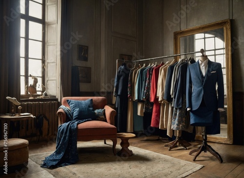 Collection of clothes created by a tailor on Tailor’s Day