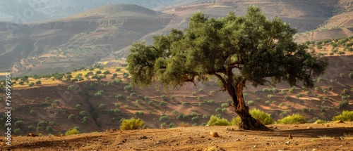 Moroccan argan tree