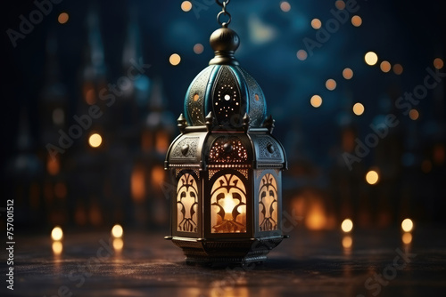 Eid ul fitr, Ramadan Kareem,Eid al Adha, Eid Mubarak.Muslim symbolism with islamic lantern .Holiday card