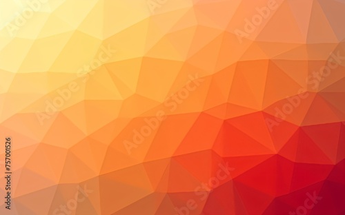 Abstract background graphics, orange gradient colors triangle